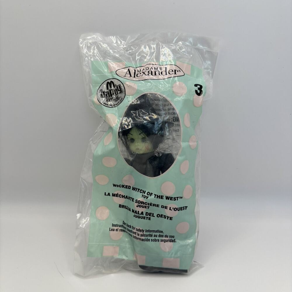 McDonald's Madame Alexander Wizard of oz Wicked Witch of the West Doll 2007